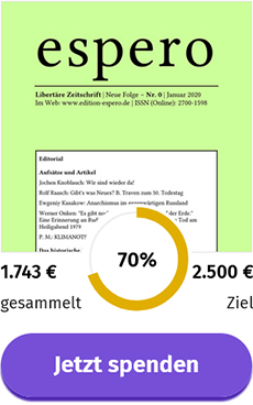 espero Spendenkampagne